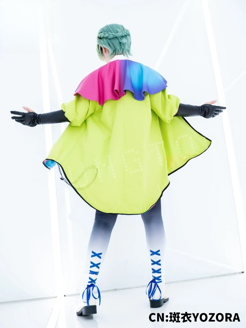 Women Fashion Jackets - GNOSIA ยูริคอสเพลย์เครื่องแต่งกายผู้ชายผู้หญิงแฟชั่นใหม่แจ็คเก็ตเสื้อกั๊กกางเกงขาสั้นถุงเท้าอุปกรณ์ประกอบฉากฮาโลวีนคาร์นิวัลยูริชุดเอชคอส