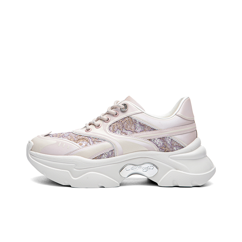 Sale Fashion Women - รองเท้าผู้หญิง Ed Hardy ลดราคา รองเท้าผ้าใบแฟชั่น หนังแท้