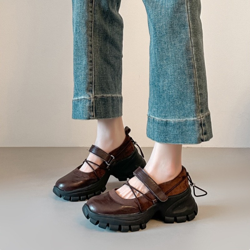 Women'S Fashion Sandals - ใหม่เรโทรบัลเลต์แมรี่เจนรองเท้าแฟชั่นพื้นนุ่มแบรนด์รองเท้าผ้าใบผู้หญิงและรองเท้าลำลองผู้หญิงรองเท้าแตะซาปาติญ่า เด มูเยร์
