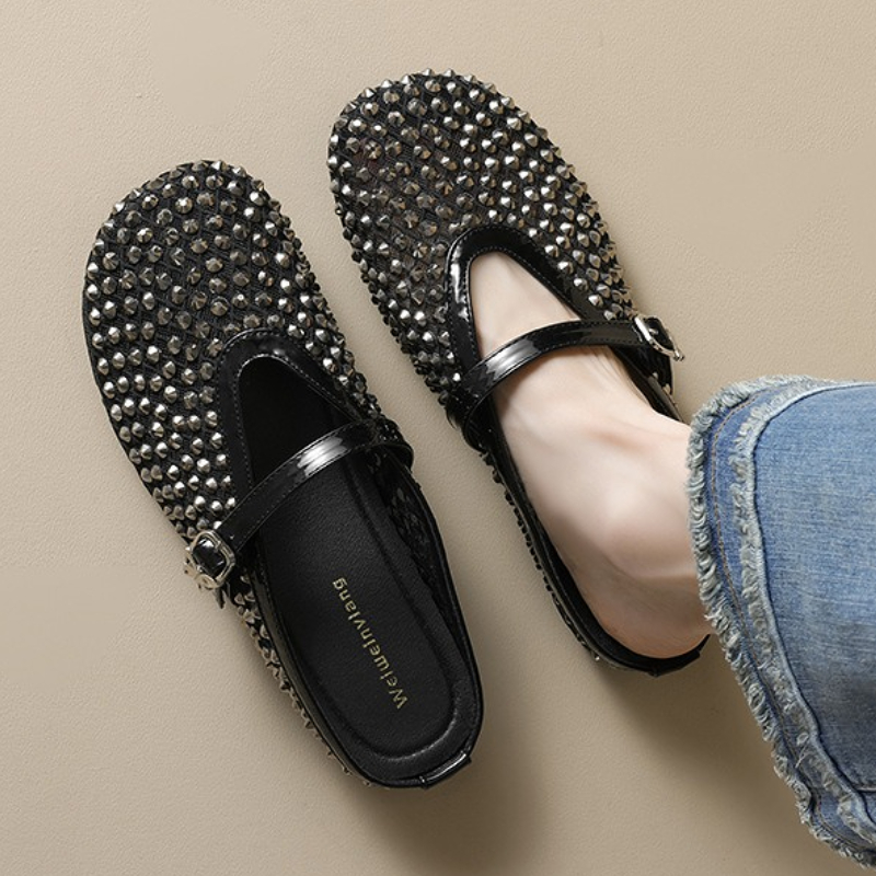 Women'S Fashion Sandals - รองเท้าแตะรัดส้นประดับเพชร แบรนด์ดังสำหรับผู้หญิง รุ่นใหม่ล่าสุดสำหรับฤดูร้อน สวมใส่สบาย ระบายอากาศดี แฟชั่นรองเท้าสวมแบบสลิปออน