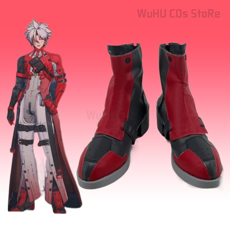 Women Fashion Jackets - เกม Wuthering คลื่นรอยแผลเป็นคอสเพลย์รองเท้าใหม่รอยแผลเป็นรองเท้าหนัง Pu รองเท้าผู้หญิงผู้ชายฮาโลวีน Party