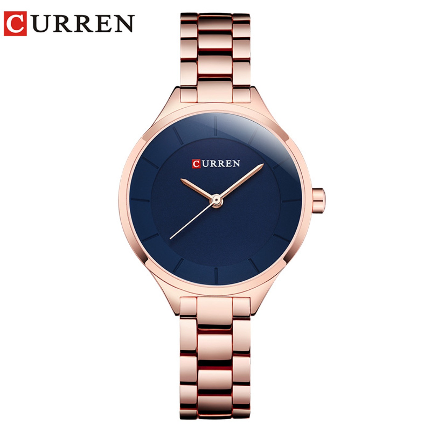 Fashion Women Watches - CURREN ใหม่เรียบง่ายผู้หญิงสร้อยข้อมือนาฬิกาข้อมือแฟชั่นหรูหราสำหรับสาวๆเจนีวาควอตซ์นาฬิกาหญิงหรูหรานาฬิกาข้อมือ 2017