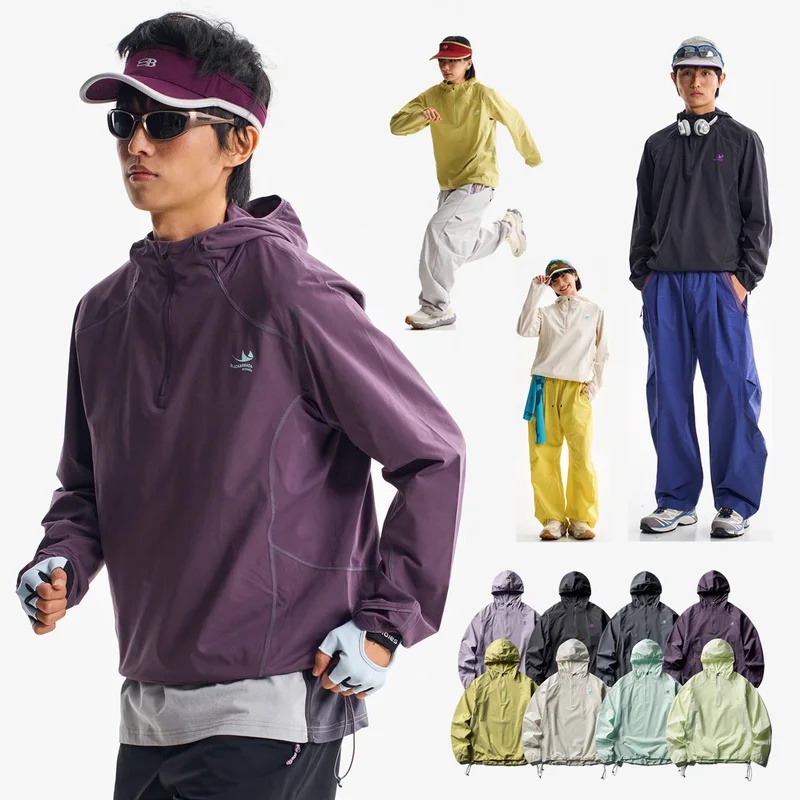 Women'S Fashion Hoodie - เสื้อฮู้ดแขนยาวสำหรับผู้ชายและผู้หญิง แห้งเร็ว น้ำหนักเบา สวมใส่สบาย เหมาะสำหรับกิจกรรมกลางแจ้ง เสื้อยืดคู่รัก