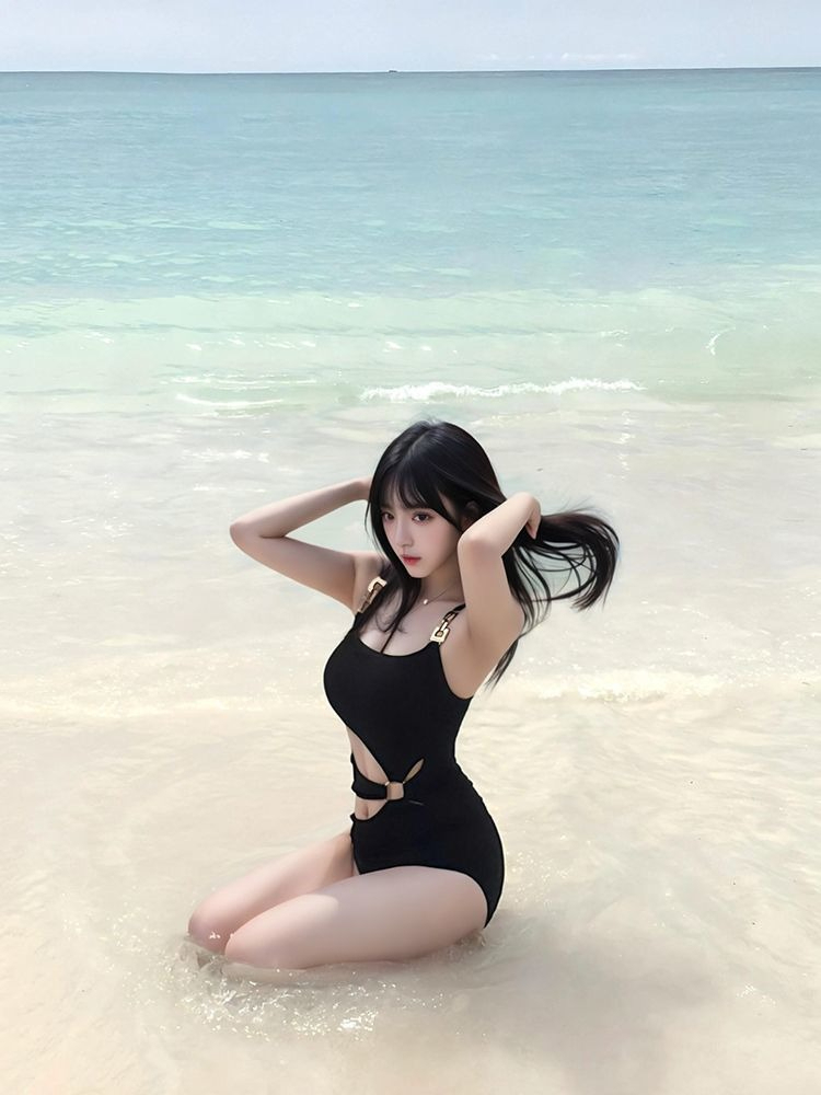 Women'S Fashion - ชุดว่ายน้ำวันพีซแบบเซ็กซี่เว้าหลัง ดีไซน์เก๋ไก๋สำหรับผู้หญิง แฟชั่นปี 2026 เหมาะสำหรับวันหยุดพักผ่อนที่ชายหาด สปา