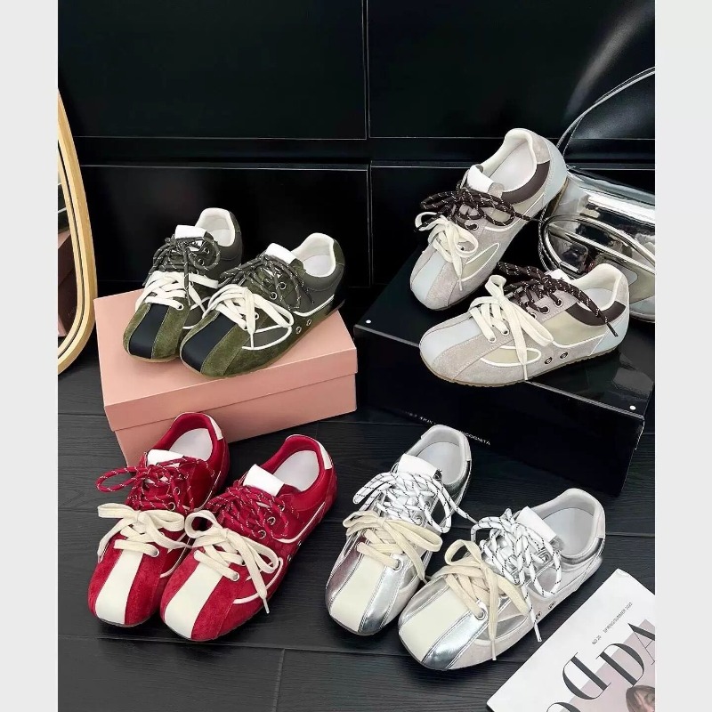 Sale Fashion Women - รองเท้าผ้าใบผู้หญิง รุ่นใหม่ ขายดี ปี 2025 รองเท้าผ้าใบแบบผูกเชือก