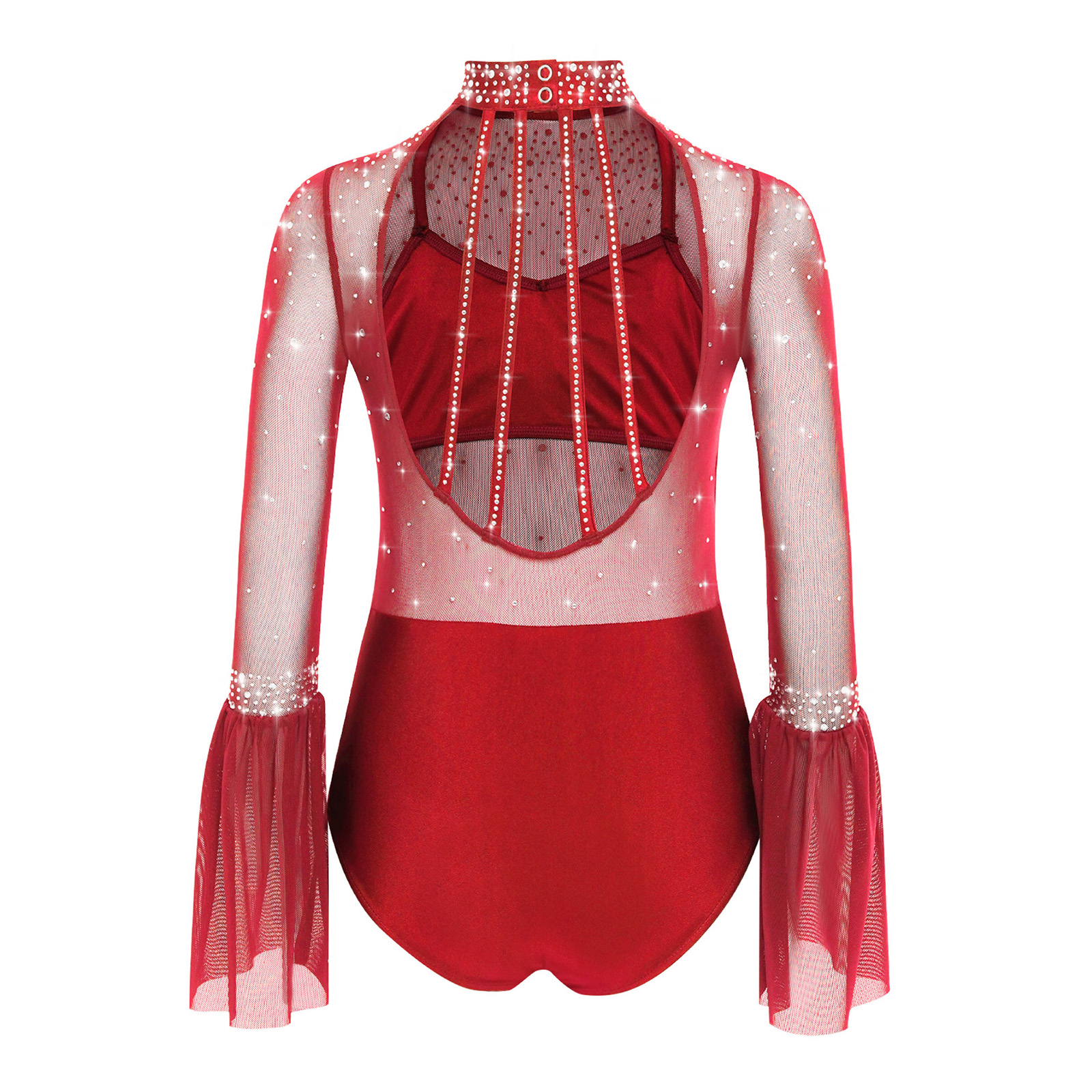 ชุดบอดี้สูทเด็กผู้หญิงแขนบานเป - Turtleneck Bodysuit บทวิจารณ์และราคา