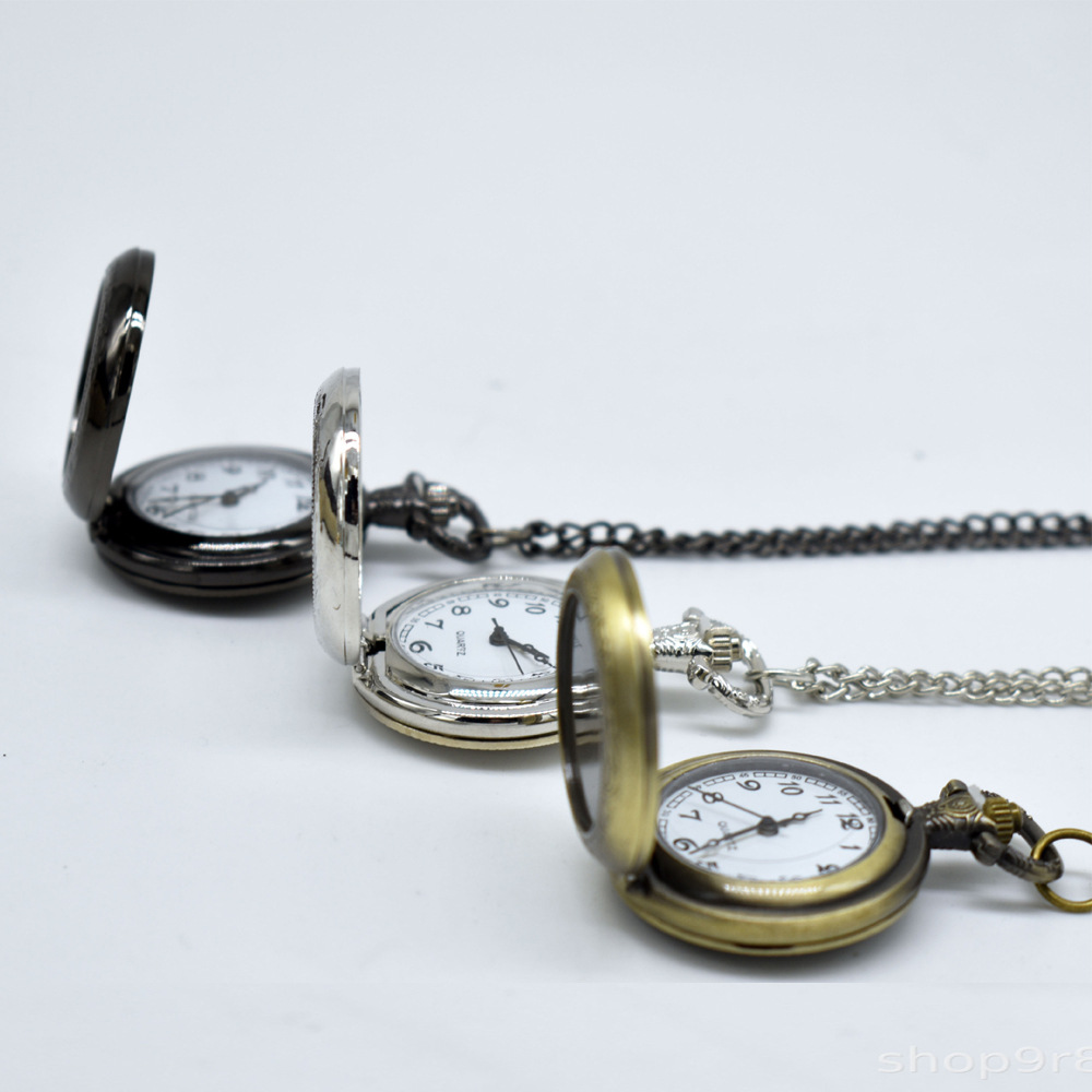 สร้อยคอจี้นาฬิกาพกโลหะวินเทจแบ - Fashion Women Watches บทวิจารณ์และราคา
