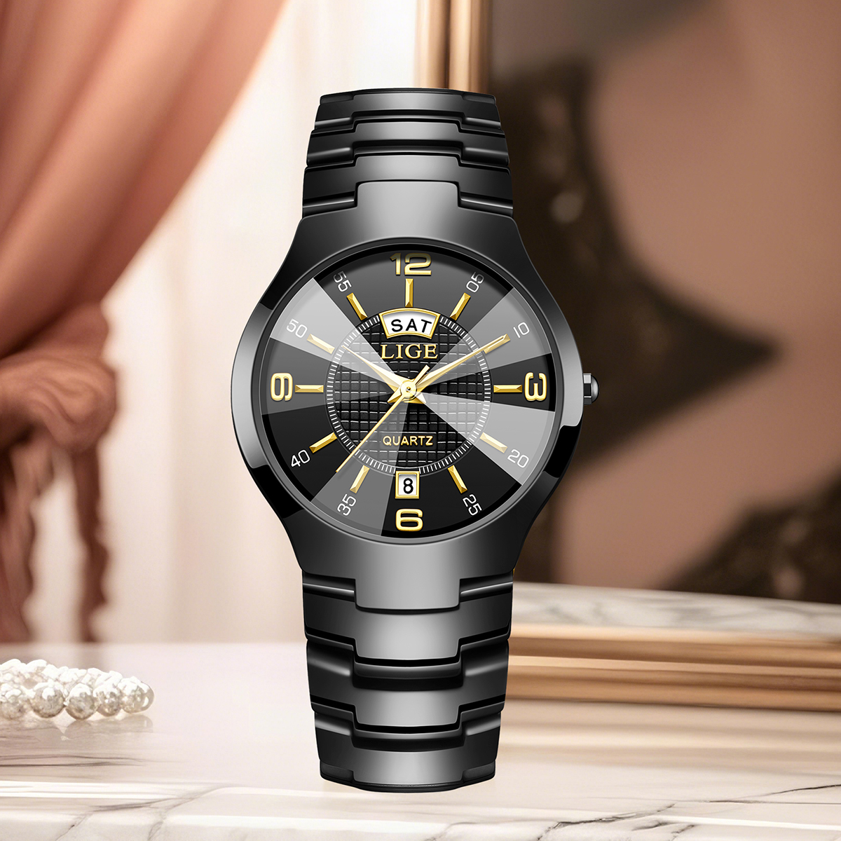 นาฬิกาข้อมือผู้หญิง LIGE แฟชั่ - Fashion Women Watches บทวิจารณ์และราคา