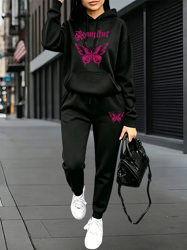 ชุดลำลองสำหรับฤดูใบไม้ร่วงและฤ - Women'S Fashion Hoodie บทวิจารณ์และราคา