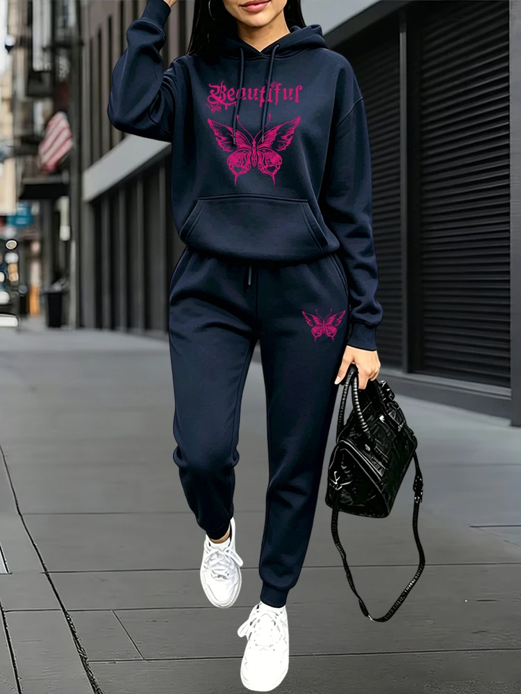 ชุดลำลองสำหรับฤดูใบไม้ร่วงและฤ - Women'S Fashion Hoodie บทวิจารณ์และราคา