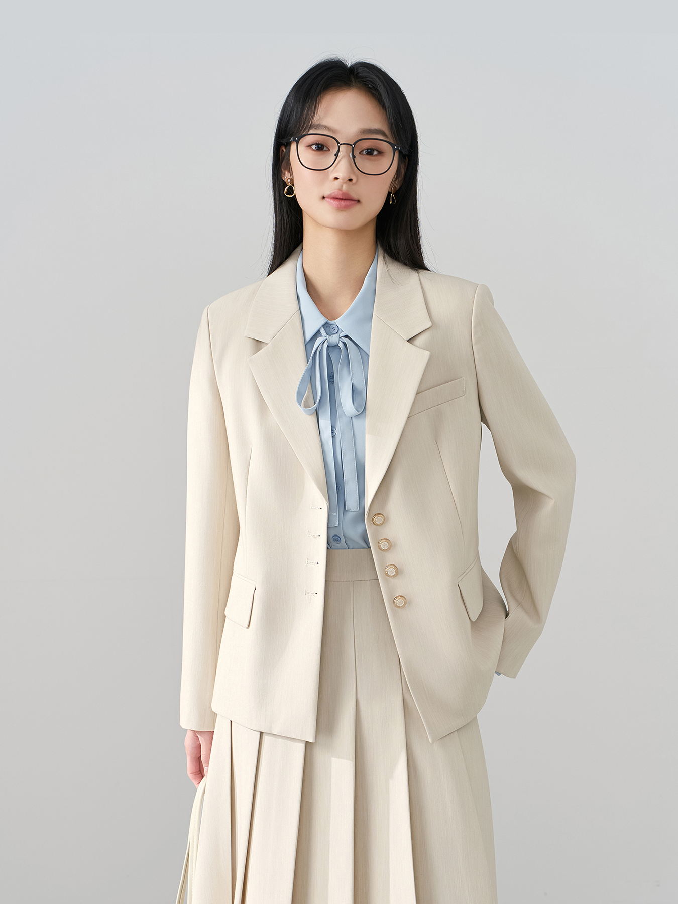 ชุดสูทกระโปรงผู้หญิงแบบ 2 ชิ้น - Women Fashion Jackets บทวิจารณ์และราคา