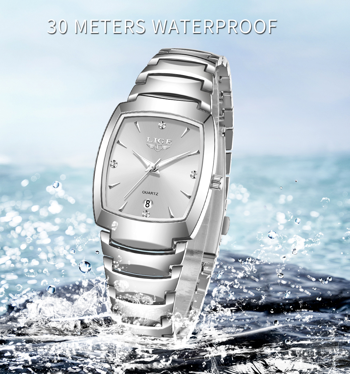 นาฬิกาข้อมือผู้หญิง LIGE 2026  - Fashion Women Watches บทวิจารณ์และราคา