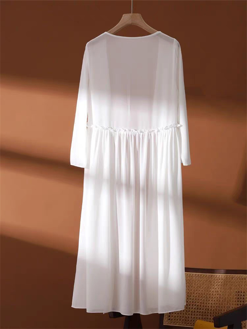 เสื้อคลุมคาร์ดิแกนผ้าชีฟองสำหร - Women'S Fashion Kimono บทวิจารณ์และราคา