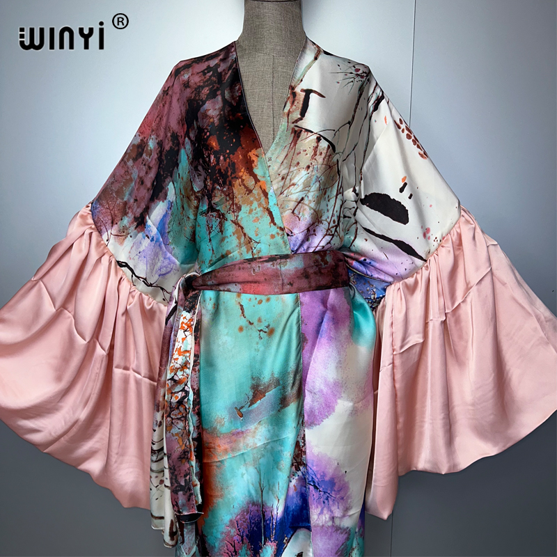 WINYI ฤดูร้อนชุดกิโมโนปาร์ตี้ช - Women'S Fashion Kimono บทวิจารณ์และราคา