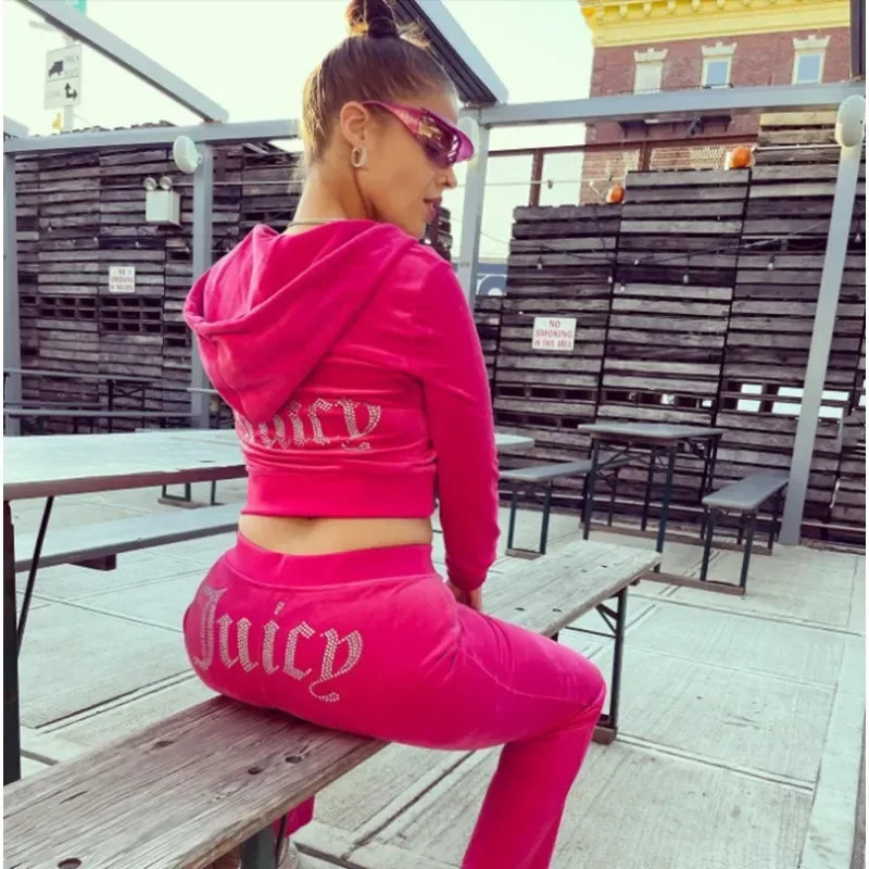 2025 ใหม่ฤดูหนาว Juicy Coutour - Women'S Fashion Hoodie บทวิจารณ์และราคา