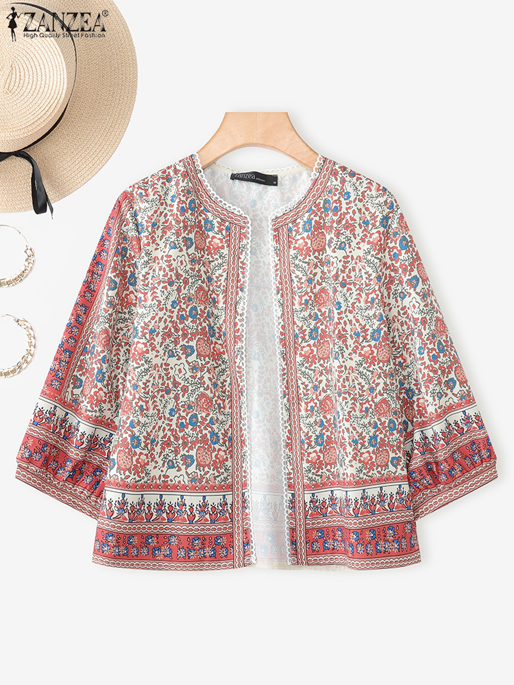 ZANZEA เสื้อแฟชั่นเสื้อสเวตเตอ - Women'S Fashion Kimono บทวิจารณ์และราคา