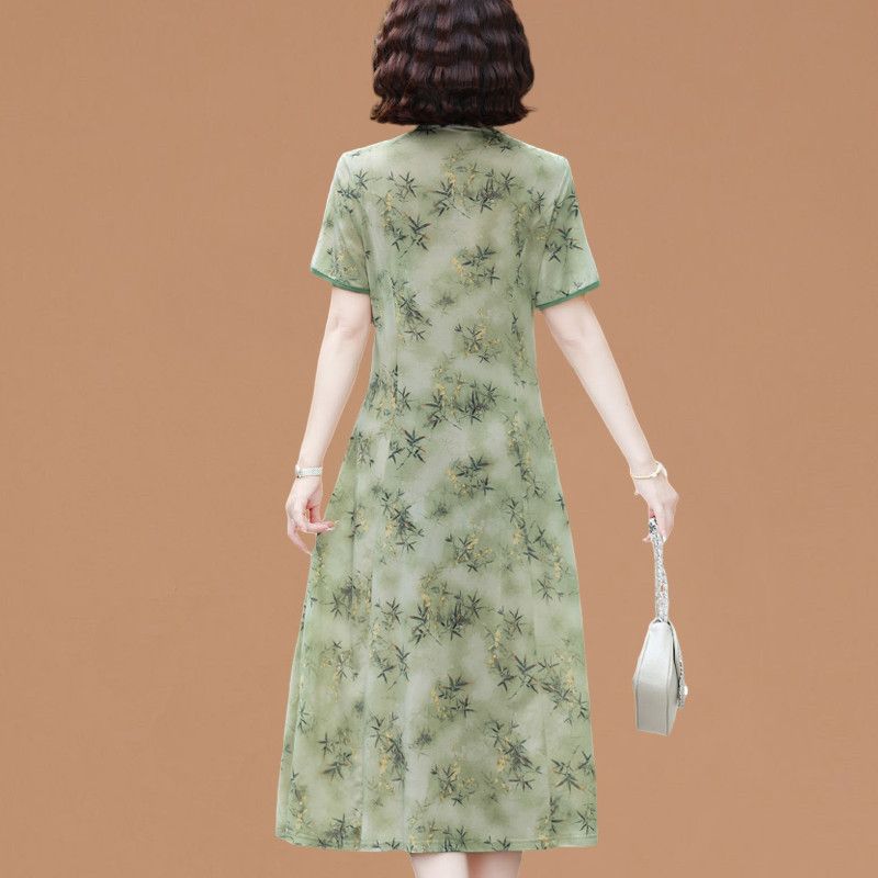 ชุดเดรสแขนสั้นหรูหราสำหรับผู้ห - Women Fashion Over 60 บทวิจารณ์และราคา