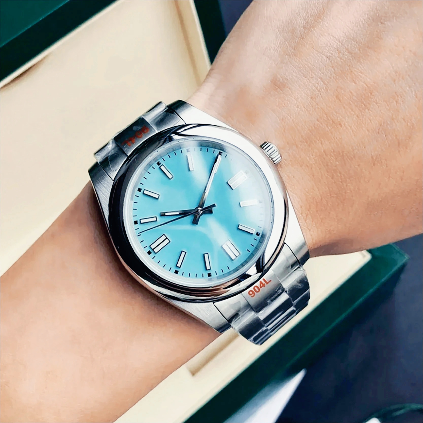 แฟชั่นคลาสสิกนาฬิกาอัตโนมัติสำ - Fashion Women Watches บทวิจารณ์และราคา