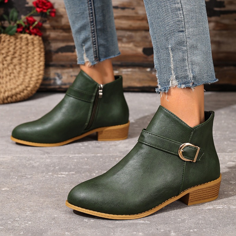 รองเท้าบูทข้อเท้าผู้หญิงสำหรับ - Sale Fashion Women บทวิจารณ์และราคา
