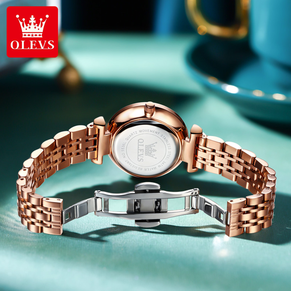 นาฬิกาข้อมือผู้หญิง OLEVS 5536 - Fashion Women Watches บทวิจารณ์และราคา