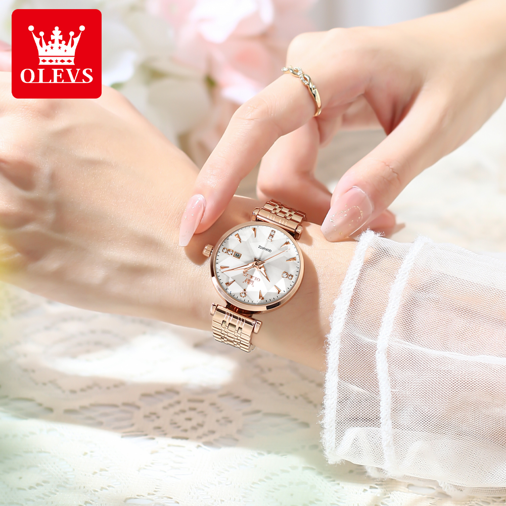 นาฬิกาข้อมือผู้หญิง OLEVS 5536 - Fashion Women Watches บทวิจารณ์และราคา