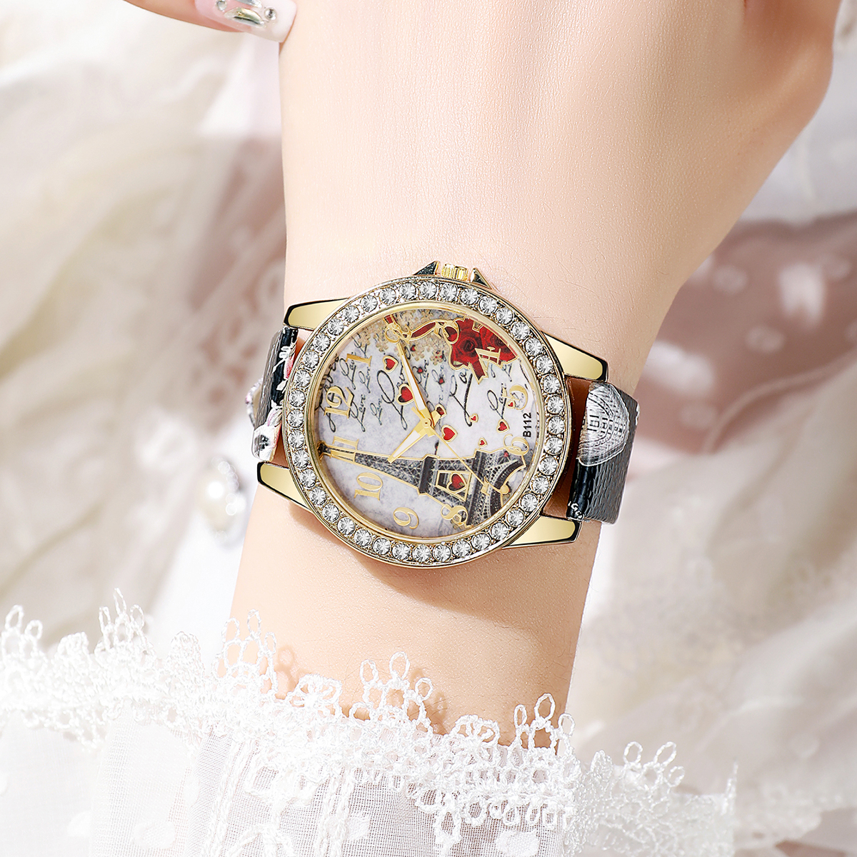 5PCS Surprise Mystery Box-แฟชั - Fashion Women Watches บทวิจารณ์และราคา