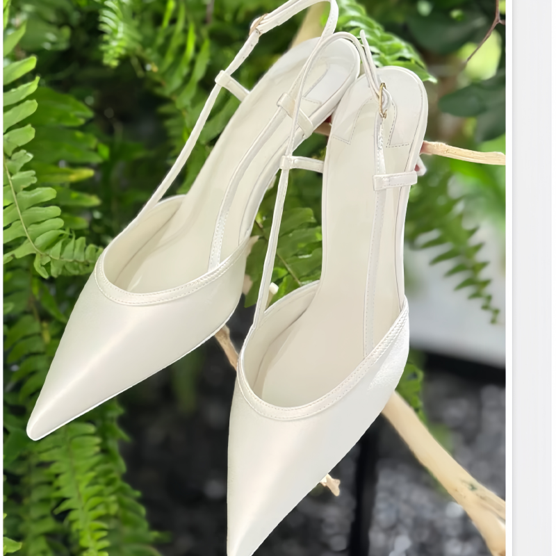 รองเท้าส้นเตี้ยแบบรัดข้อเท้าสำ - Women'S Fashion Sandals บทวิจารณ์และราคา