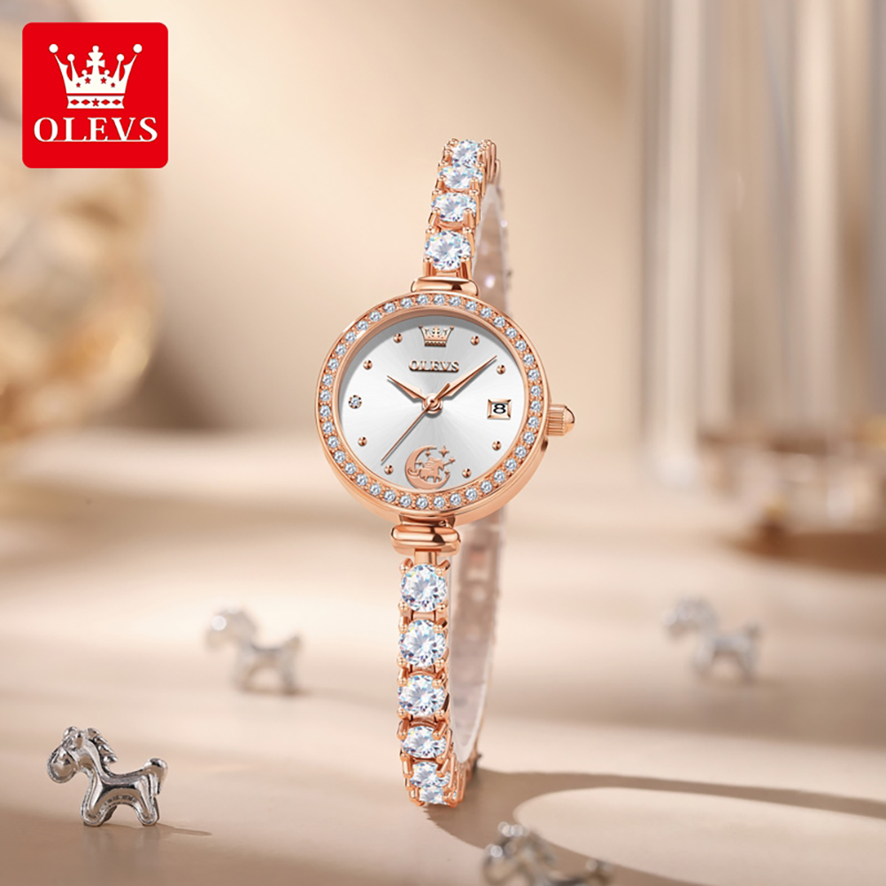 OLEVS 2998 นาฬิกาแบรนด์แท้ของแ - Fashion Women Watches บทวิจารณ์และราคา