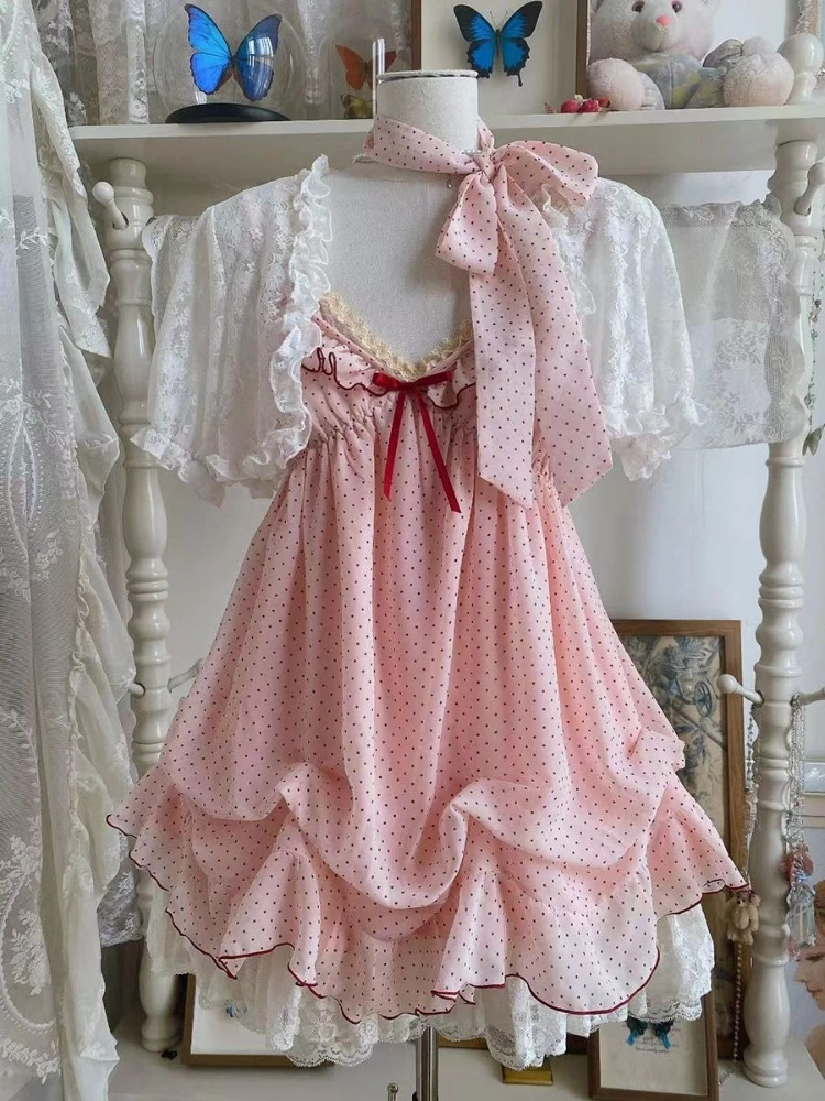 ชุดแฟชั่นญี่ปุ่นสไตล์หวานน่ารั - Ruched Dress Mini บทวิจารณ์และราคา
