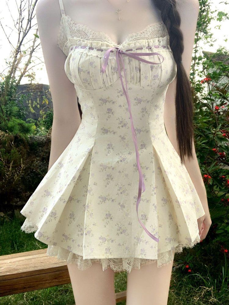 ชุดเดรสสายเดี่ยวแฟชั่นเกาหลีฤด - Ruched Dress Mini บทวิจารณ์และราคา