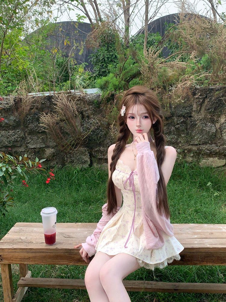 ชุดเดรสสายเดี่ยวแฟชั่นเกาหลีฤด - Ruched Dress Mini บทวิจารณ์และราคา