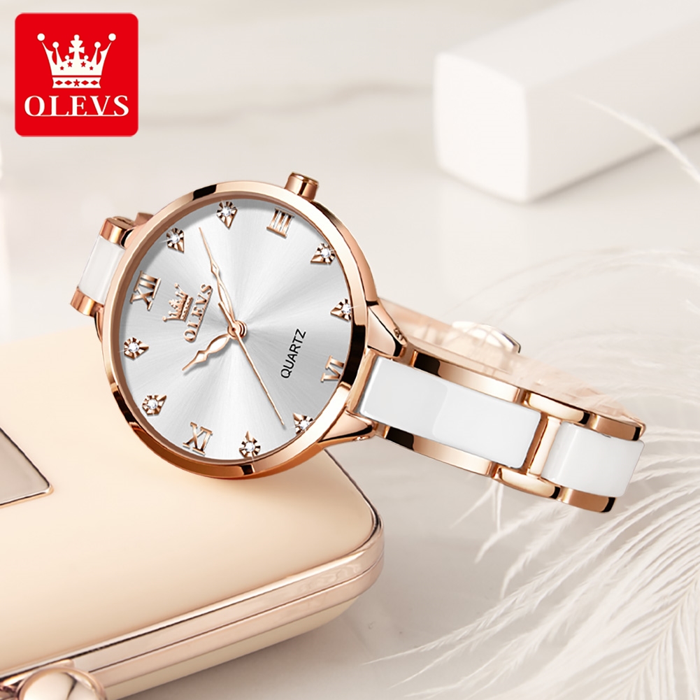 OLEVS 5872 นาฬิกาผู้หญิงนาฬิกา - Fashion Women Watches บทวิจารณ์และราคา