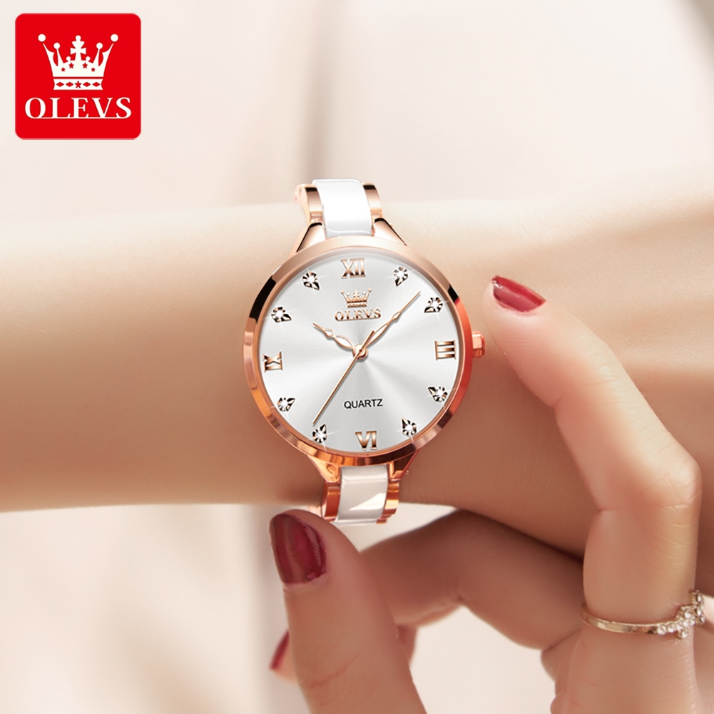 OLEVS 5872 นาฬิกาผู้หญิงนาฬิกา - Fashion Women Watches บทวิจารณ์และราคา