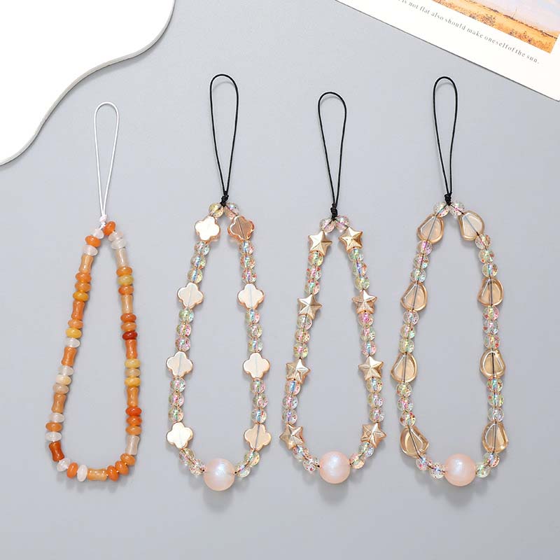สายคล้องโทรศัพท์ประดับลูกปัดคร - Fashion Women Picture บทวิจารณ์และราคา