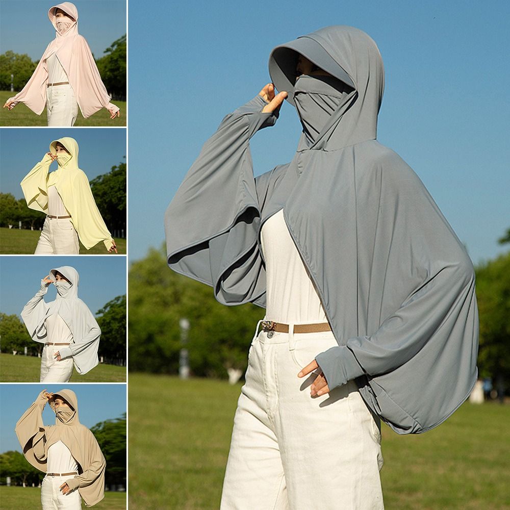 เสื้อคลุมกันแดดแฟชั่นผ้าไหมน้ำ - Women'S Fashion Hoodie บทวิจารณ์และราคา
