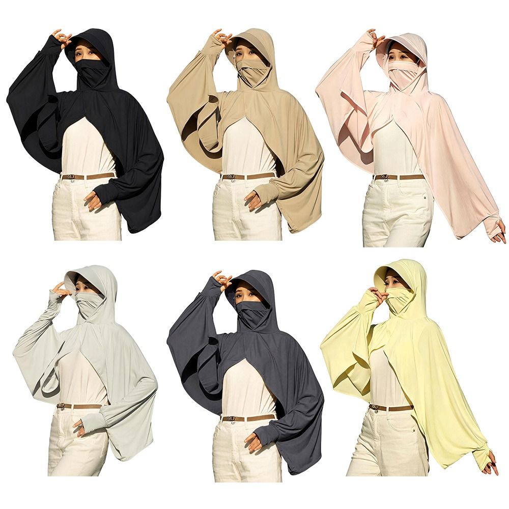 เสื้อคลุมกันแดดแฟชั่นผ้าไหมน้ำ - Women'S Fashion Hoodie บทวิจารณ์และราคา