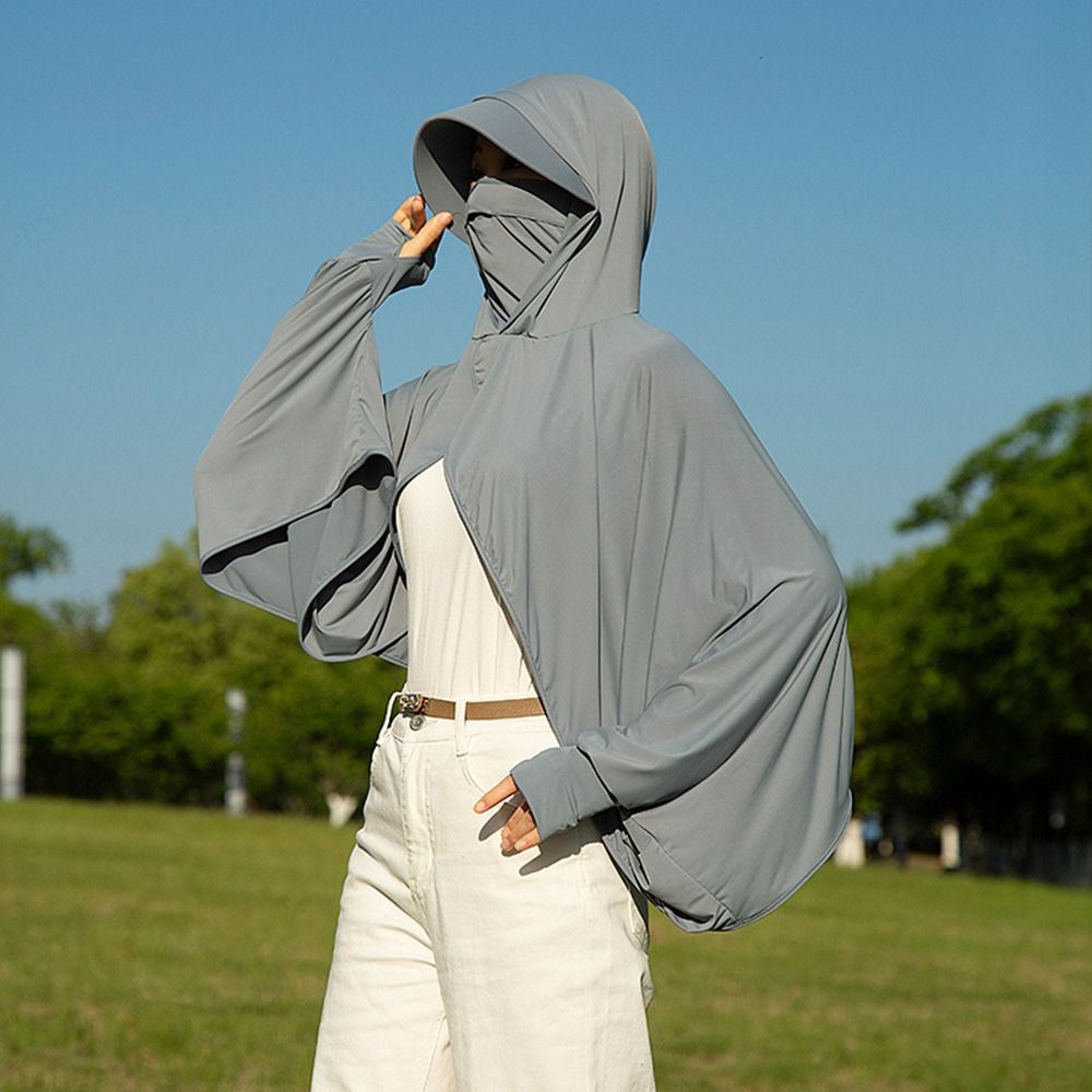 เสื้อคลุมกันแดดแฟชั่นผ้าไหมน้ำ - Women'S Fashion Hoodie บทวิจารณ์และราคา