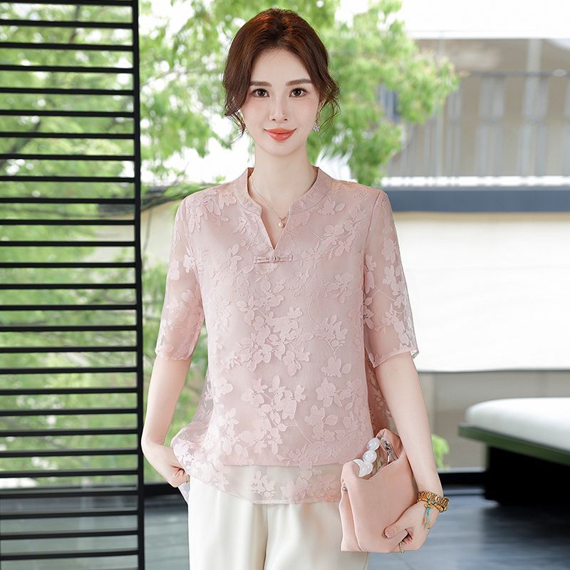 เสื้อยืดแขนสั้นทรงหลวมแฟชั่นฤด - Women Fashion Over 60 บทวิจารณ์และราคา