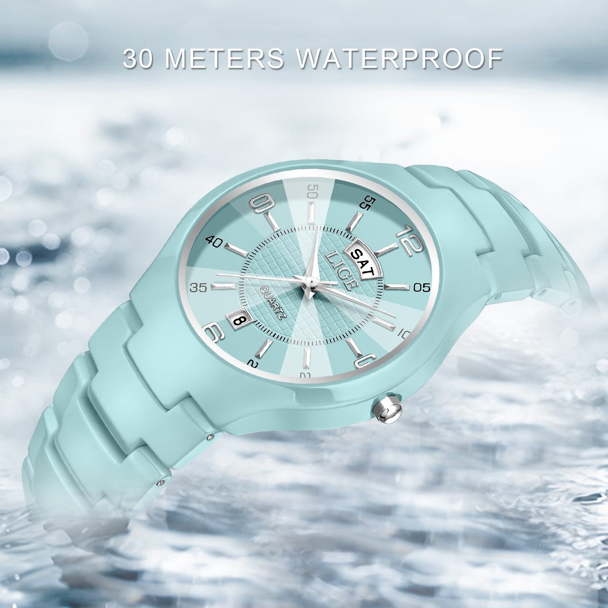LIGE หรูหราสง่างามควอตซ์นาฬิกา - Fashion Women Watches บทวิจารณ์และราคา