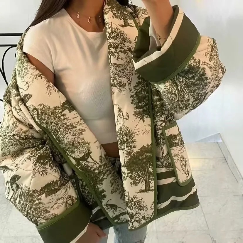 เสื้อแจ็คเก็ตผ้าฝ้ายแฟชั่นสตรี - Women'S Fashion Kimono บทวิจารณ์และราคา