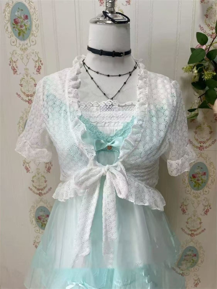 ญี่ปุ่น Kawaii หวานน่ารัก 2 ชิ - Ruched Dress Mini บทวิจารณ์และราคา