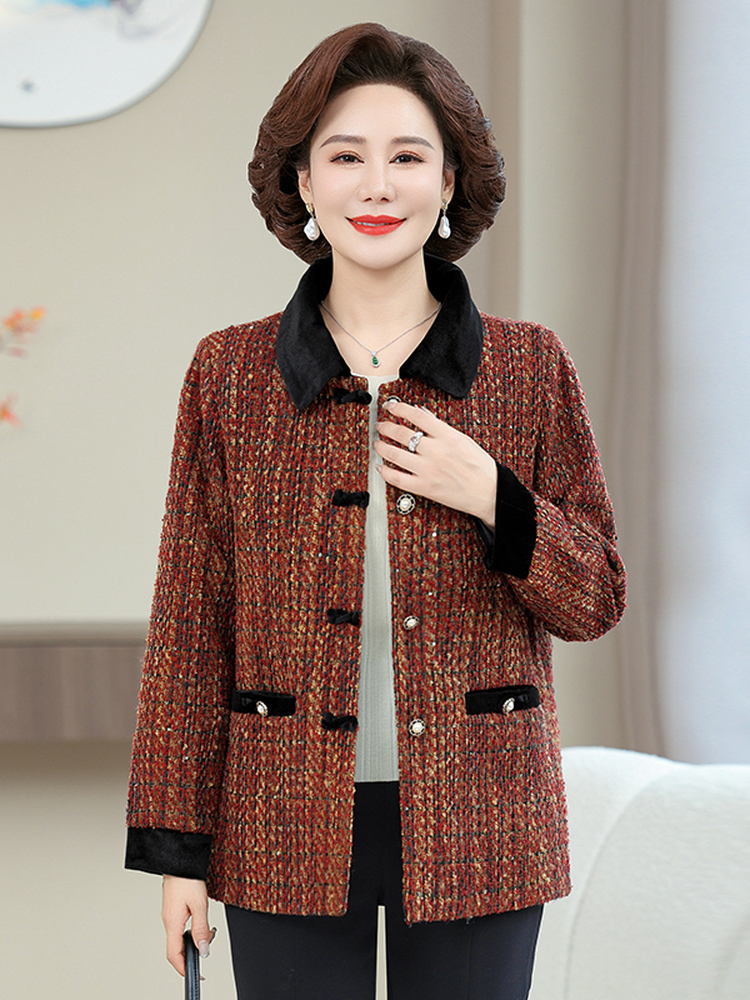 เสื้อโค้ทขนสัตว์แฟชั่นฤดูใบไม้ - Women Fashion Over 60 บทวิจารณ์และราคา