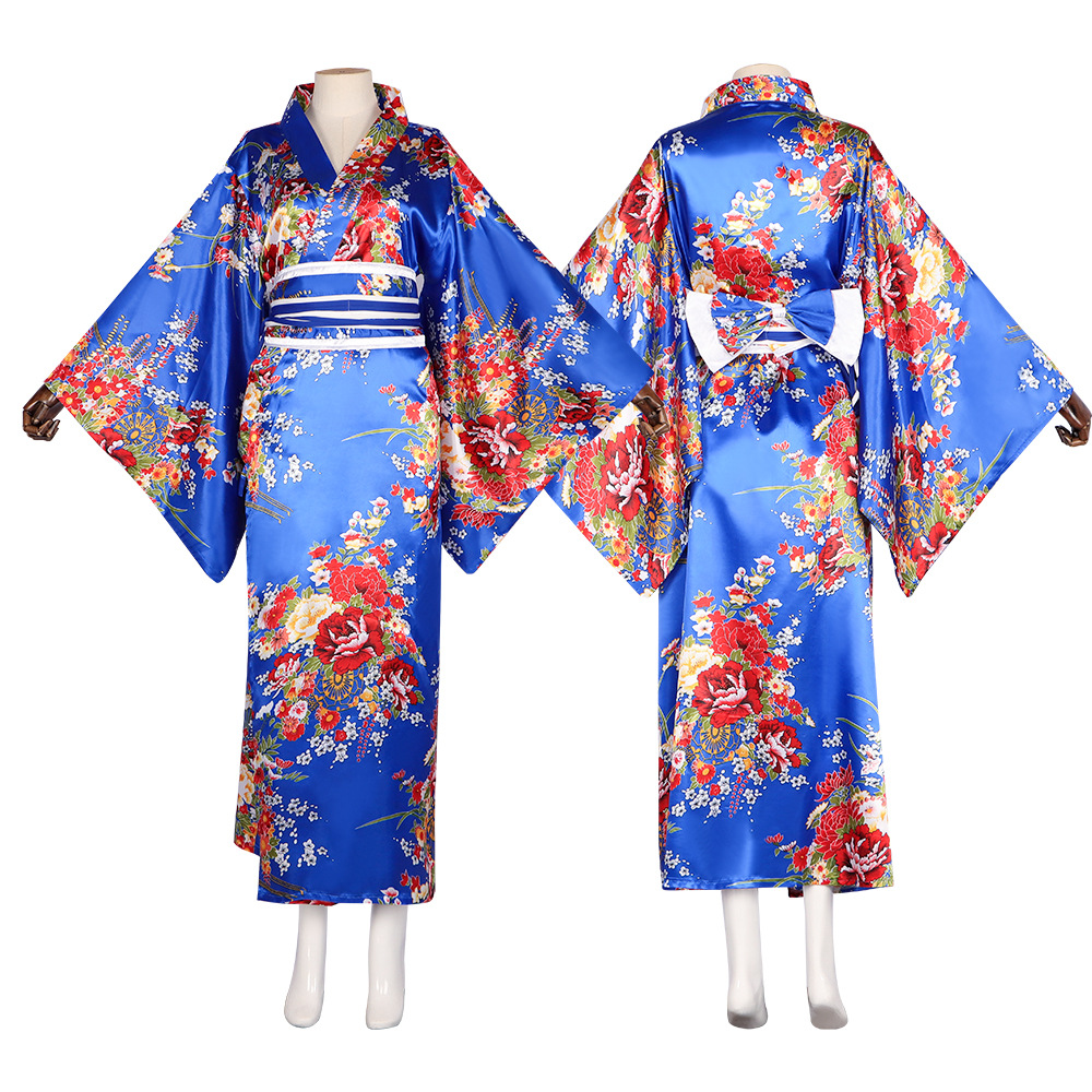 ชุดกิโมโนญี่ปุ่น ชุดคลุมอาบน้ำ - Women'S Fashion Kimono บทวิจารณ์และราคา