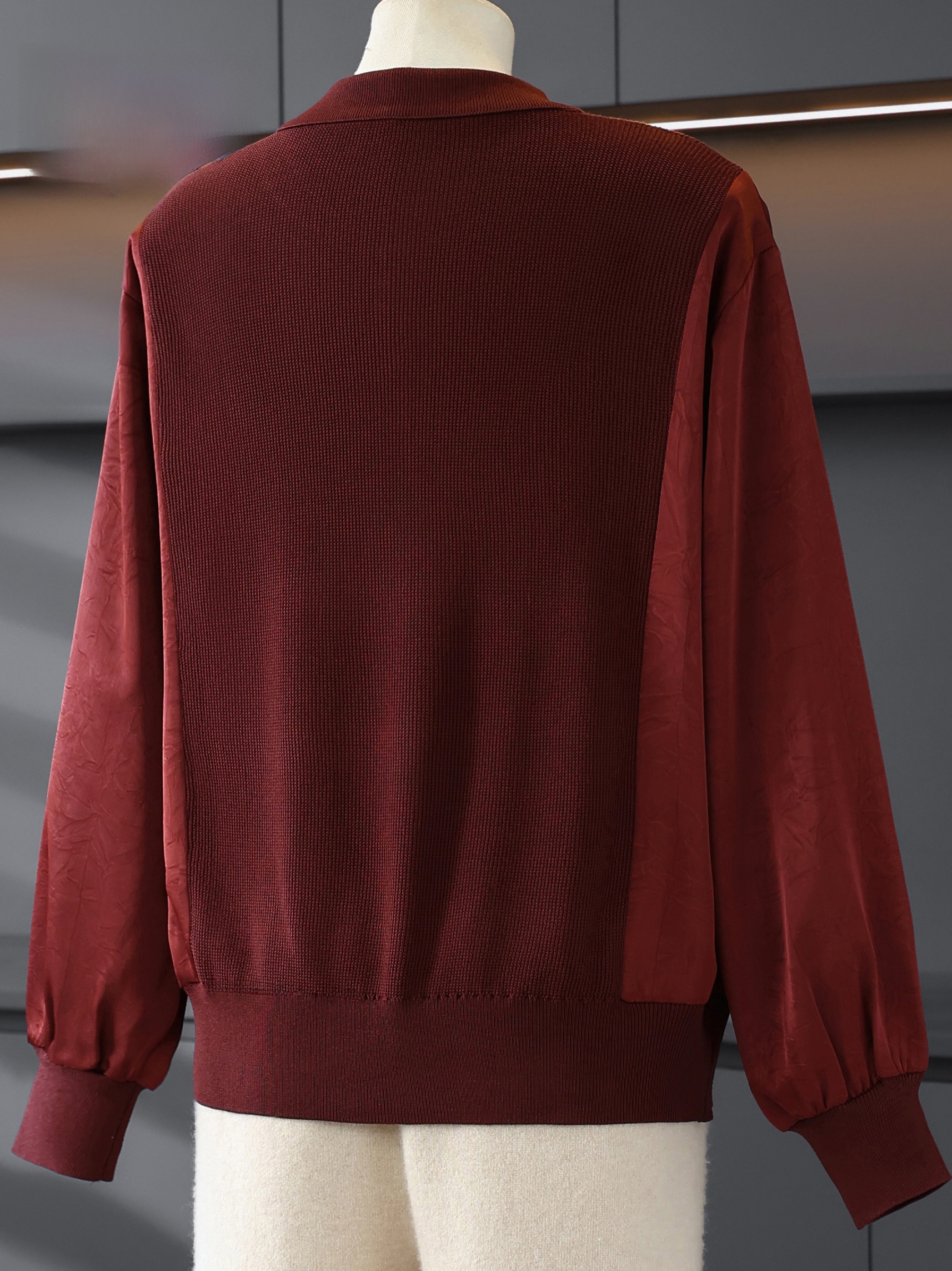 เสื้อสเวตเตอร์ถักแฟชั่นสำหรับผ - Women Fashion Over 60 บทวิจารณ์และราคา