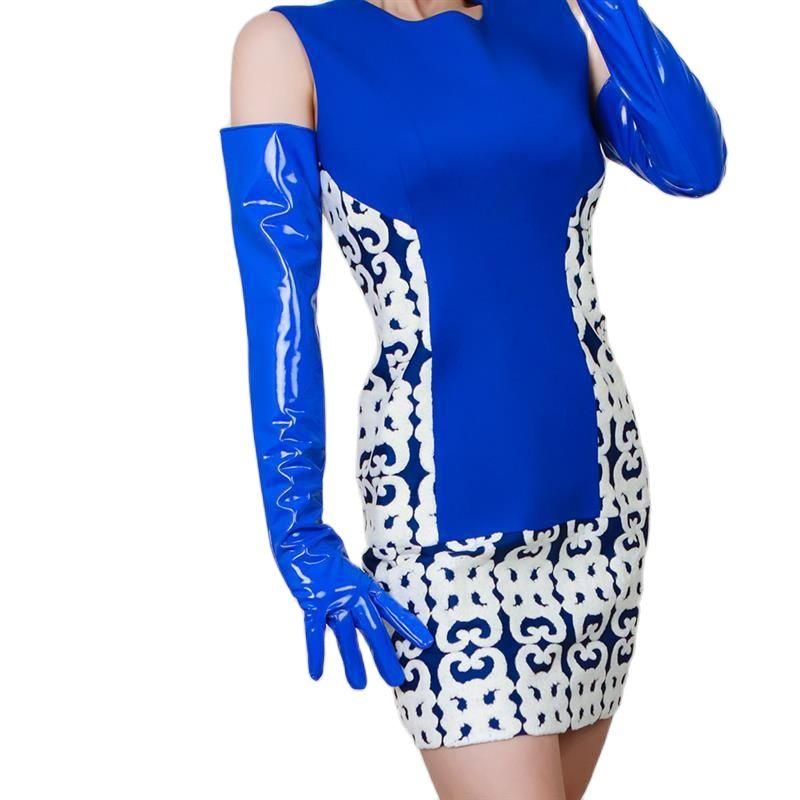 ถุงมือหนังแก้วยาวพิเศษ 60 ซม.  - Women Fashion Over 60 บทวิจารณ์และราคา