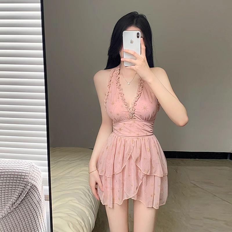 ชุดว่ายน้ำวันพีซแบบกระโปรงสำหร - Women'S Fashion บทวิจารณ์และราคา