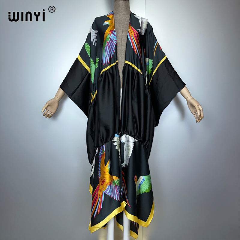ชุดคลุมยาวสไตล์โบฮีเมียน WINYI - Women'S Fashion Kimono บทวิจารณ์และราคา