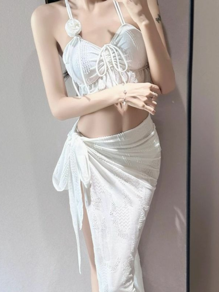 ชุดว่ายน้ำสองชิ้นลายดอกไม้สำหร - Women'S Fashion บทวิจารณ์และราคา