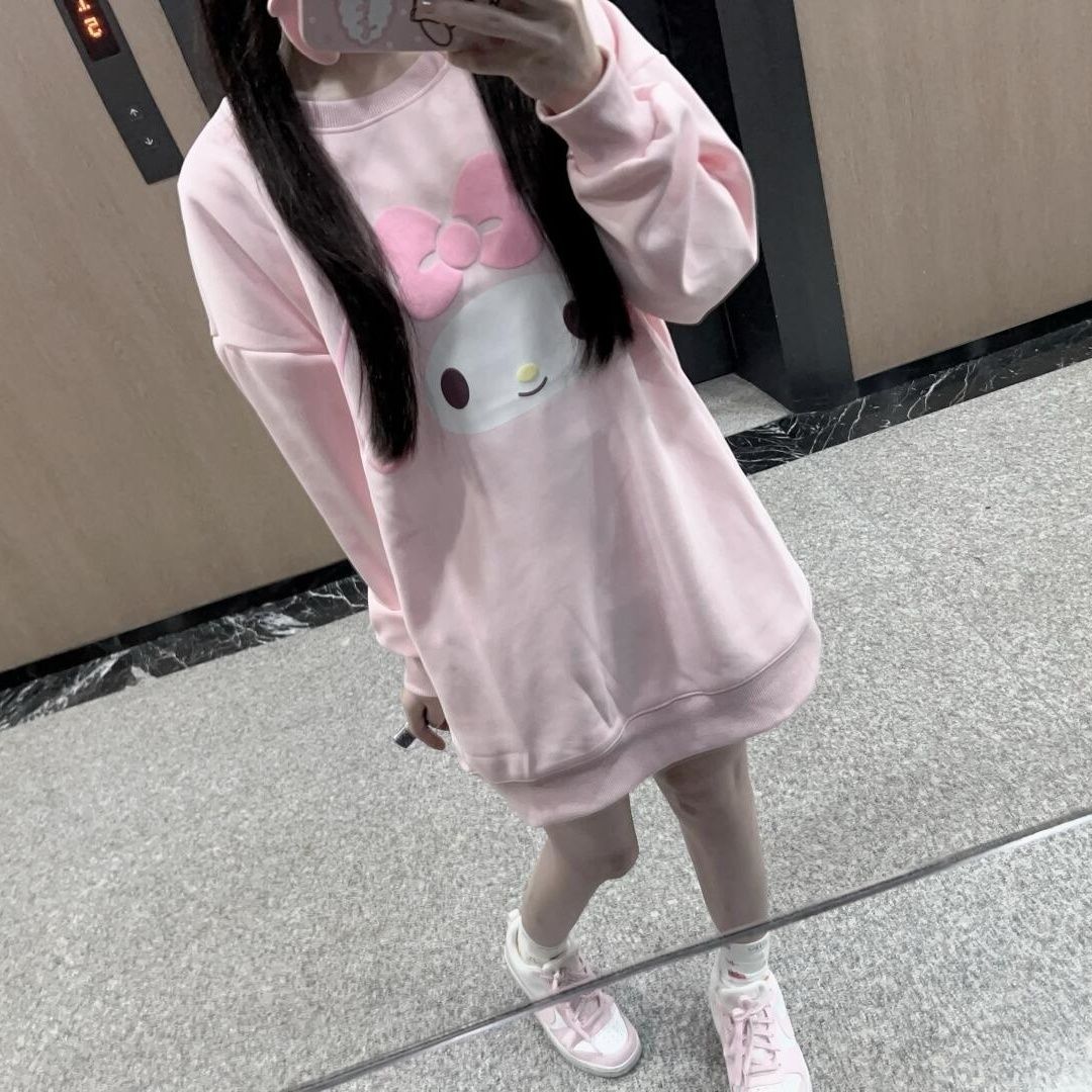 เสื้อฮู้ดดี้แขนยาวพิมพ์ลายซานร - Women'S Fashion Hoodie บทวิจารณ์และราคา