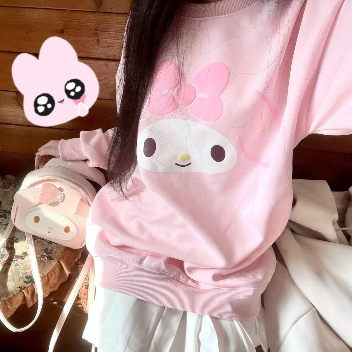 เสื้อฮู้ดดี้แขนยาวพิมพ์ลายซานร - Women'S Fashion Hoodie บทวิจารณ์และราคา